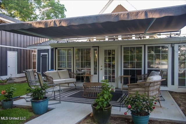 269 Weecama Dr, Ferriday, LA 71334 - view of patio / terrace with outdoor lounge area