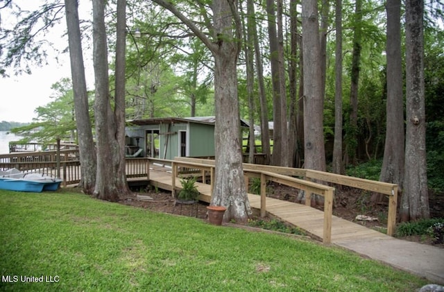269 Weecama Dr, Ferriday, LA 71334 - exterior space with a deck