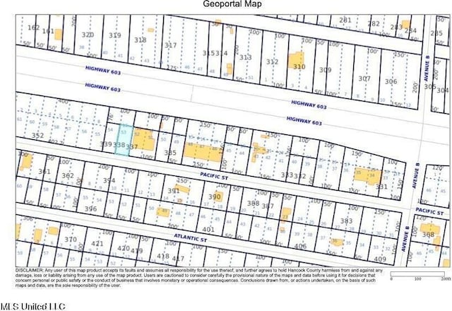 000 Pacific St, Bay Saint Louis MS, 39520 land for sale