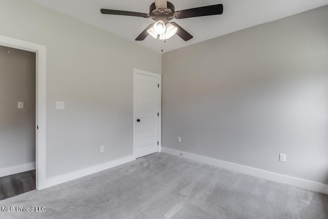 16043 W Dedeaux Rd, Gulfport, MS 39503 - carpeted empty room with ceiling fan and attic access