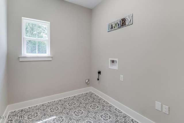 16043 W Dedeaux Rd, Gulfport, MS 39503 - laundry room with washer hookup and electric dryer hookup