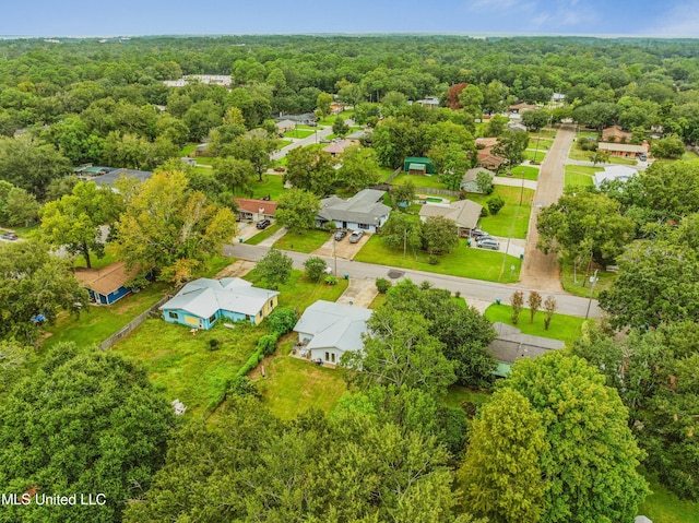 aerial view