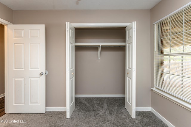 view of closet