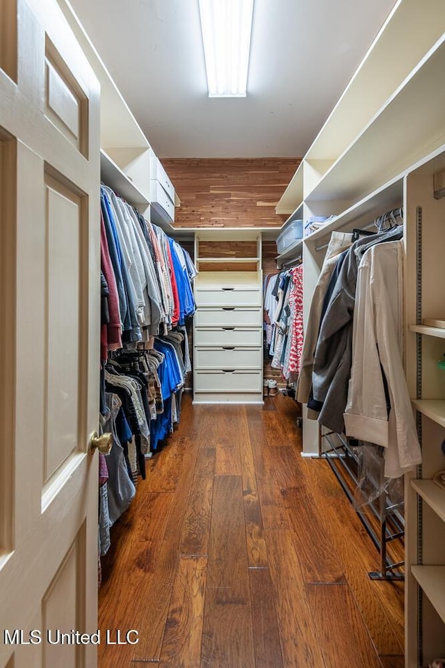 305 Creekbend Rd, Natchez, MS 39120 - walk in closet with wood finished floors