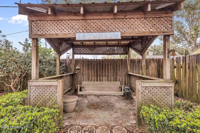 view of patio / terrace