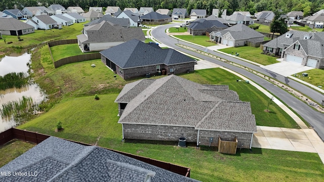 16872 W Landon Green Cir, Gulfport, MS 39503 - aerial perspective of suburban area with a large body of water