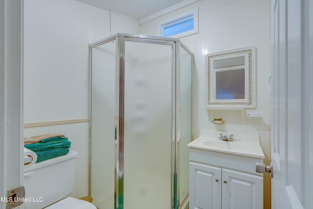 6132 Shawnee St, Kiln, MS 39556 - full bathroom with vanity and a shower stall