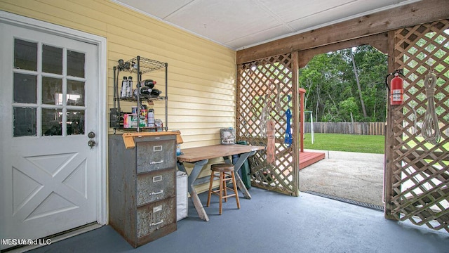 exterior space