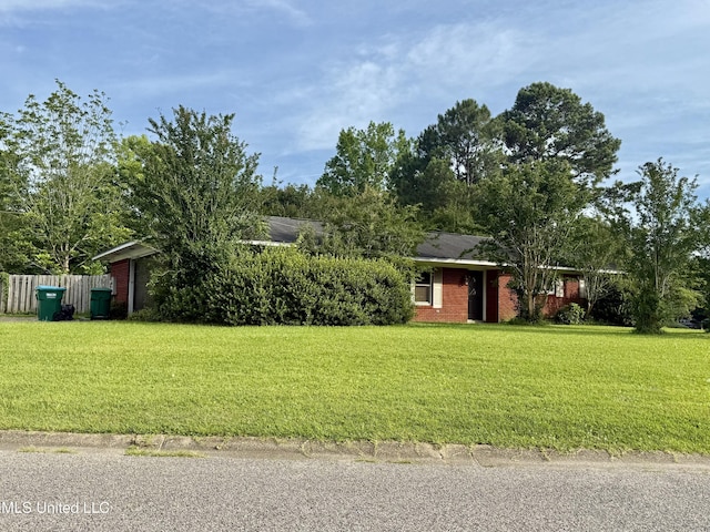 15449 Mimosa Dr, Gulfport, MS 39503 - view of front of property featuring brick siding