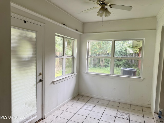 15449 Mimosa Dr, Gulfport, MS 39503 - unfurnished sunroom featuring healthy amount of natural light