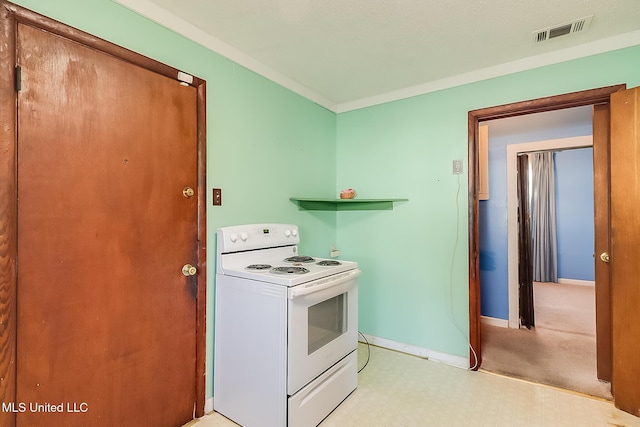 kitchen with electric stove