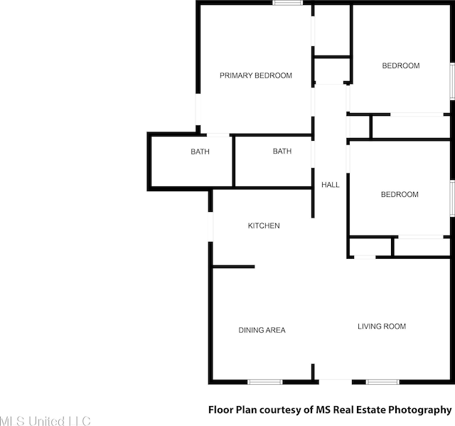 1215 23rd St, Gulfport, MS 39501 - view of property floor plan