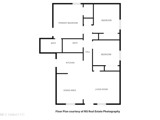 1215 23rd St, Gulfport, MS 39501 - view of home floor plan