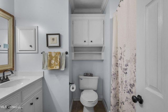 215 Cobblestone Dr, Madison, MS 39110 - full bathroom with vanity and crown molding