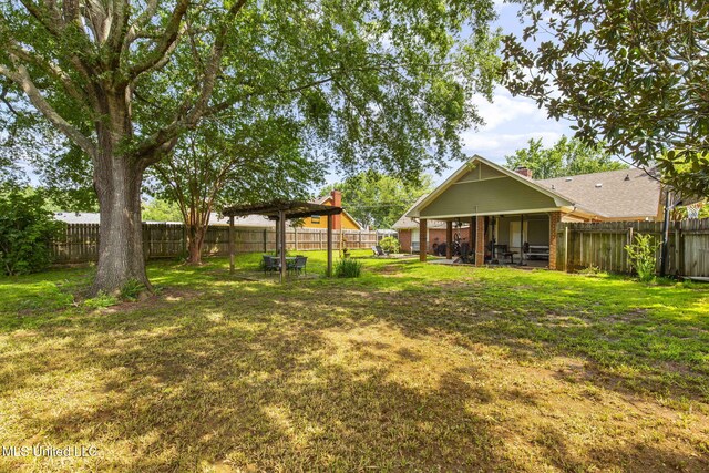 215 Cobblestone Dr, Madison, MS 39110 - view of fenced backyard