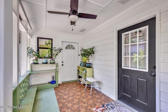 2085 Pat Ln, Biloxi, MS 39531 - property entrance with a ceiling fan