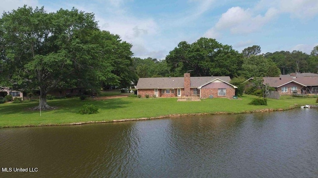 property view of water
