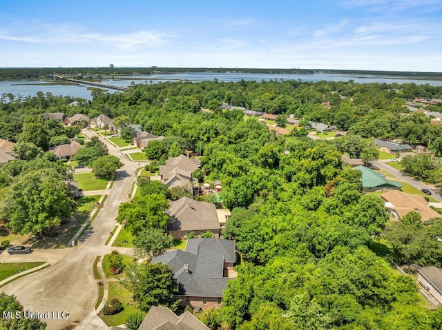 769 Mclane Ln, Biloxi, MS 39532 - aerial perspective of suburban area featuring a large body of water