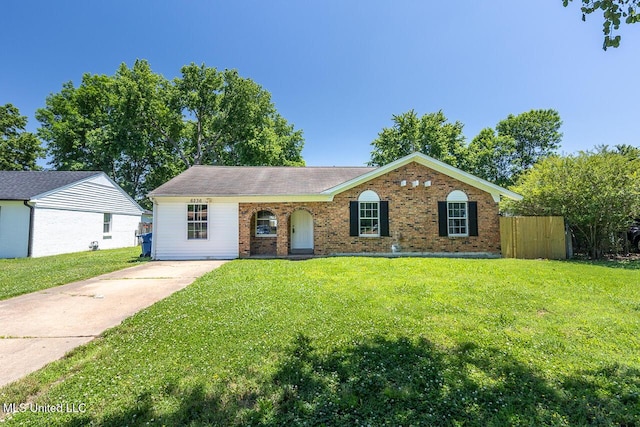 6236 Tulane Rd, Horn Lake, MS 38637 - single story home featuring brick siding and concrete driveway
