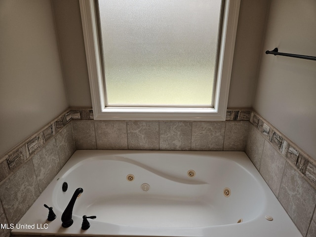 119 Hemlock Ln, Madison, MS 39110 - full bathroom with healthy amount of natural light and a whirlpool tub