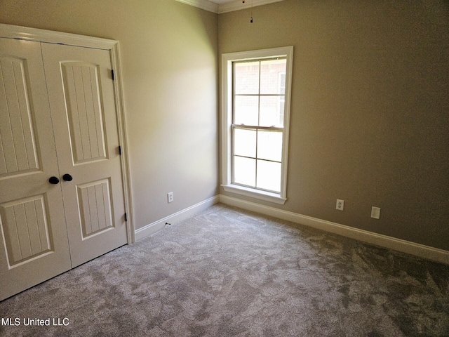119 Hemlock Ln, Madison, MS 39110 - spare room featuring carpet and ornamental molding