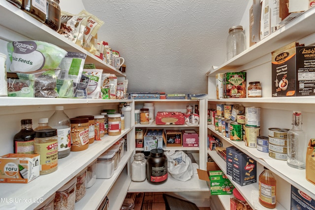 view of pantry