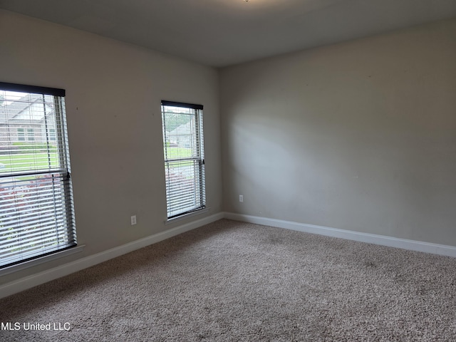 45 Carlsbad, Hattiesburg, MS 39402 - carpeted spare room featuring baseboards