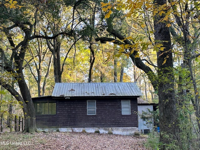 view of side of home