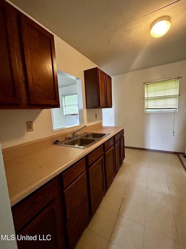 588 Church St, Fayette, MS 39069 - kitchen with a sink and light countertops