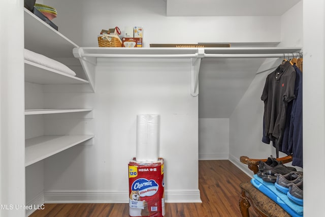 5200 W Beach Blvd, Gulfport, MS 39501 - spacious closet featuring wood finished floors