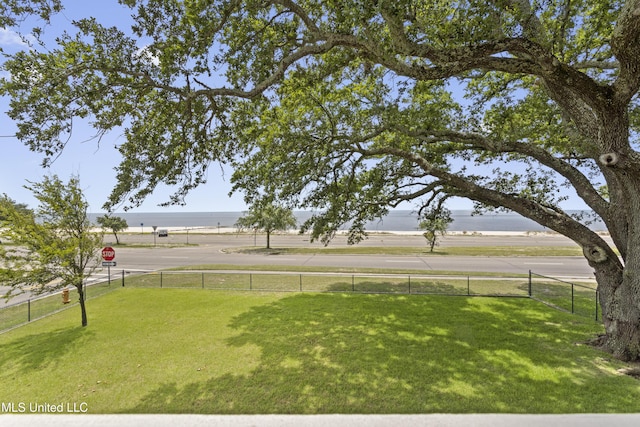 5200 W Beach Blvd, Gulfport, MS 39501 - view of yard featuring a water view