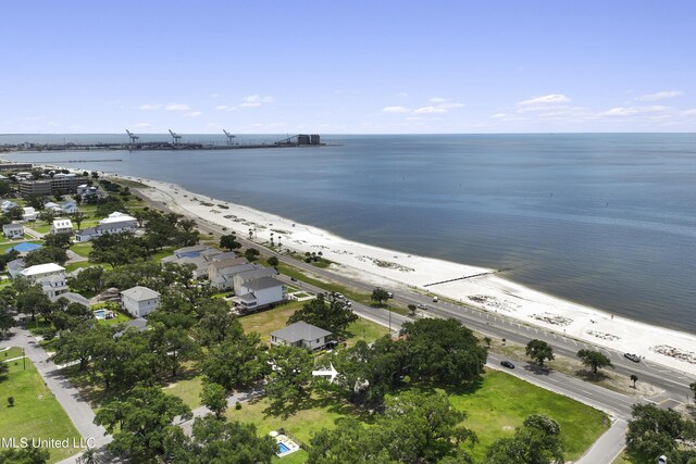 5200 W Beach Blvd, Gulfport, MS 39501 - drone / aerial view of a large body of water