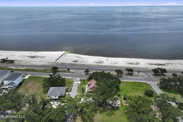 5200 W Beach Blvd, Gulfport, MS 39501 - aerial view of property's location featuring a nearby body of water