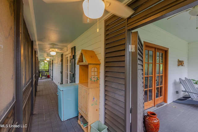 3775 Coker Rd, Madison, MS 39110 - view of wooden porch