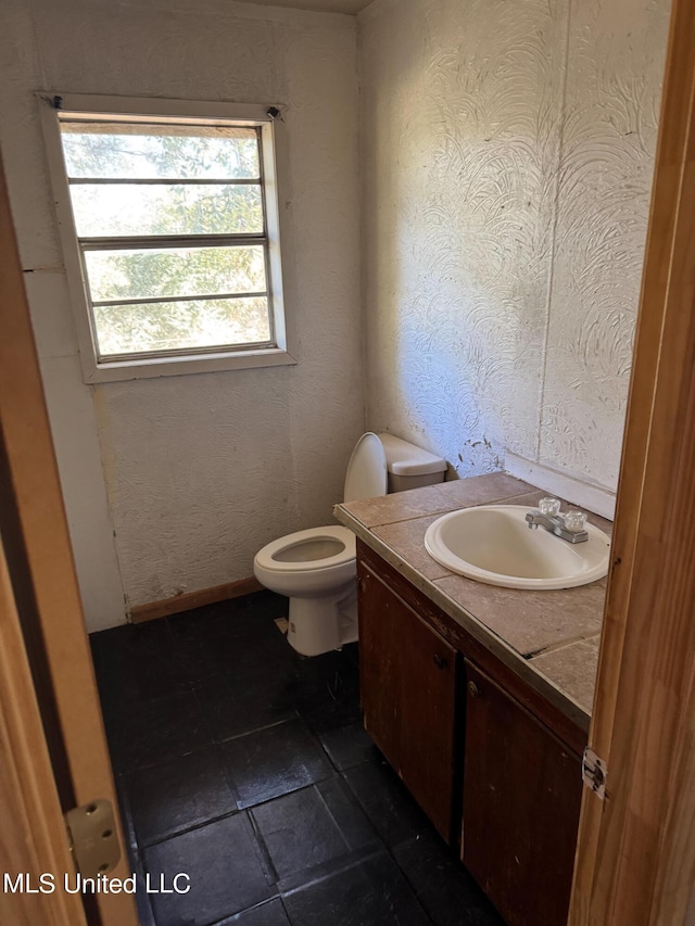 306 Hillcrest St, Carthage, MS 39051 - half bathroom featuring vanity and toilet