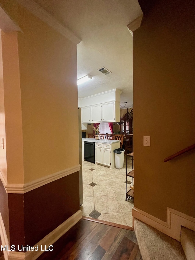 interior space featuring light hardwood / wood-style flooring