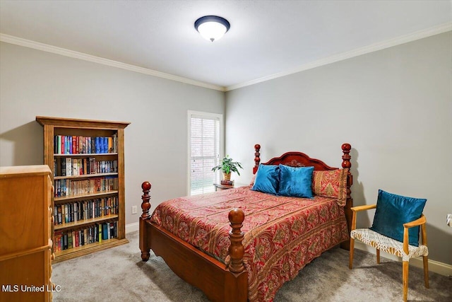 648 Westhill Rd, Brandon, MS 39042 - bedroom with carpet, crown molding, and baseboards