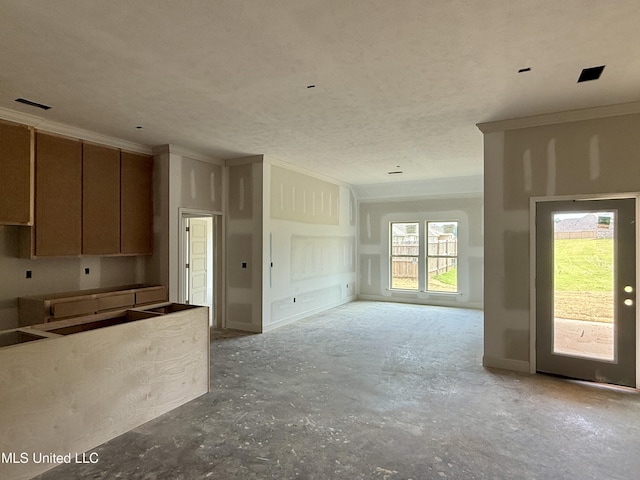 330 Willow Way, Canton, MS 39046 - kitchen featuring a textured ceiling