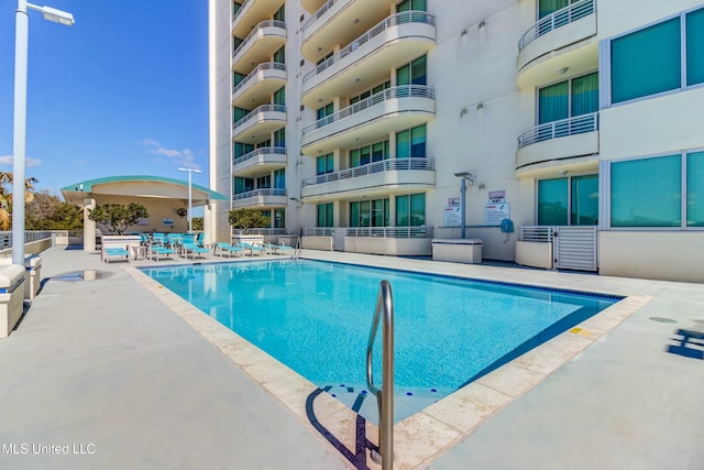 community pool featuring a patio