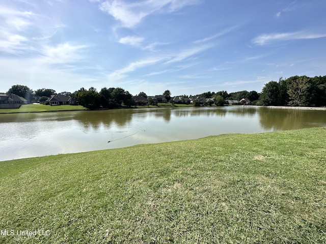 view of water feature