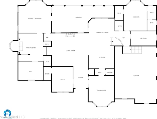 13129 Jordan Bluff Rd, Kiln, MS 39556 - room layout