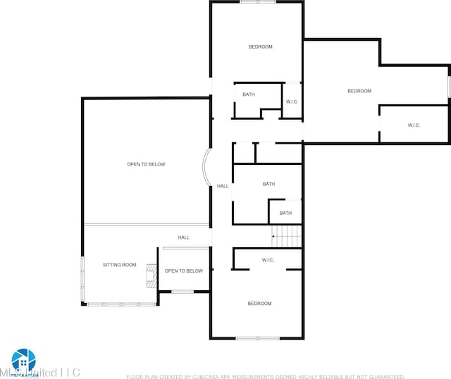 13129 Jordan Bluff Rd, Kiln, MS 39556 - room layout
