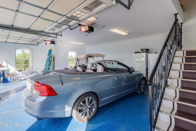 13129 Jordan Bluff Rd, Kiln, MS 39556 - garage featuring a garage door opener