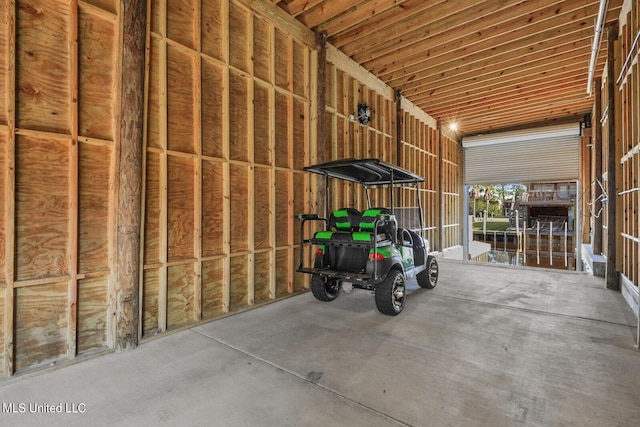 miscellaneous room featuring concrete floors