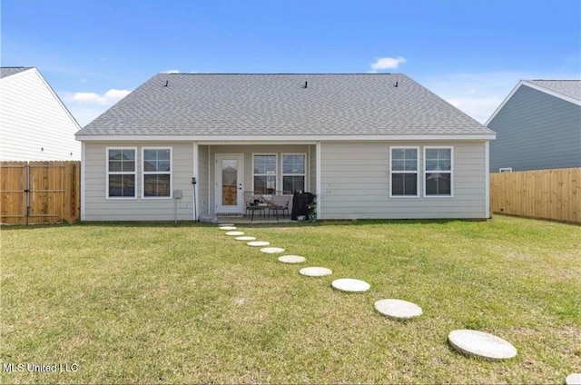 14451 Quail Ridge Dr, Gulfport, MS 39503 - back of property featuring roof with shingles