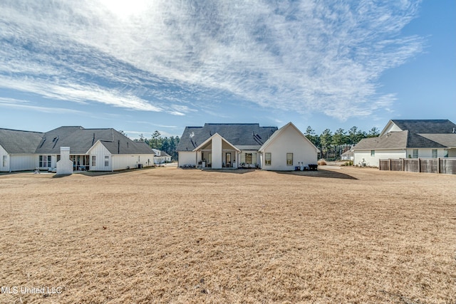 view of back of house