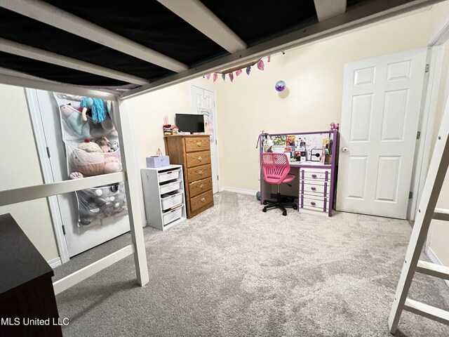 9929 Kahana St, Diamondhead, MS 39525 - bedroom with carpet floors and baseboards
