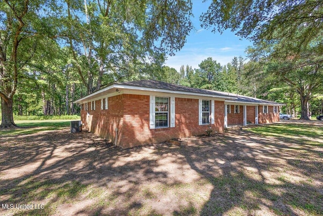 view of ranch-style house