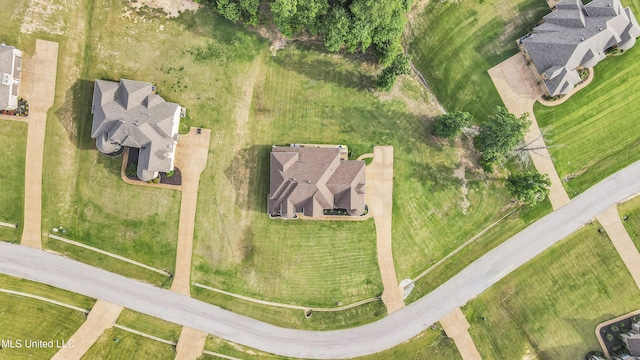 aerial view of property and surrounding area