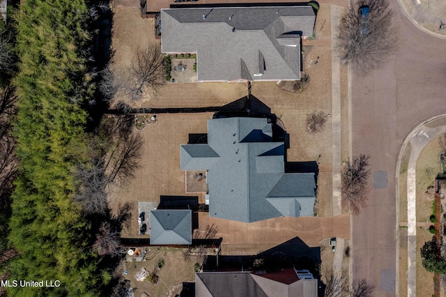 7199 Terrace Stone Dr, Olive Branch, MS 38654 - birds eye view of property